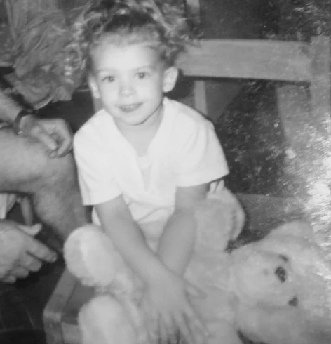 Laura Alt as a child